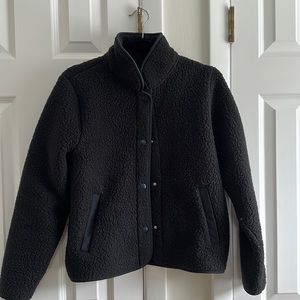 Jcrew “vintage fleece” Sherpa jacket/ top